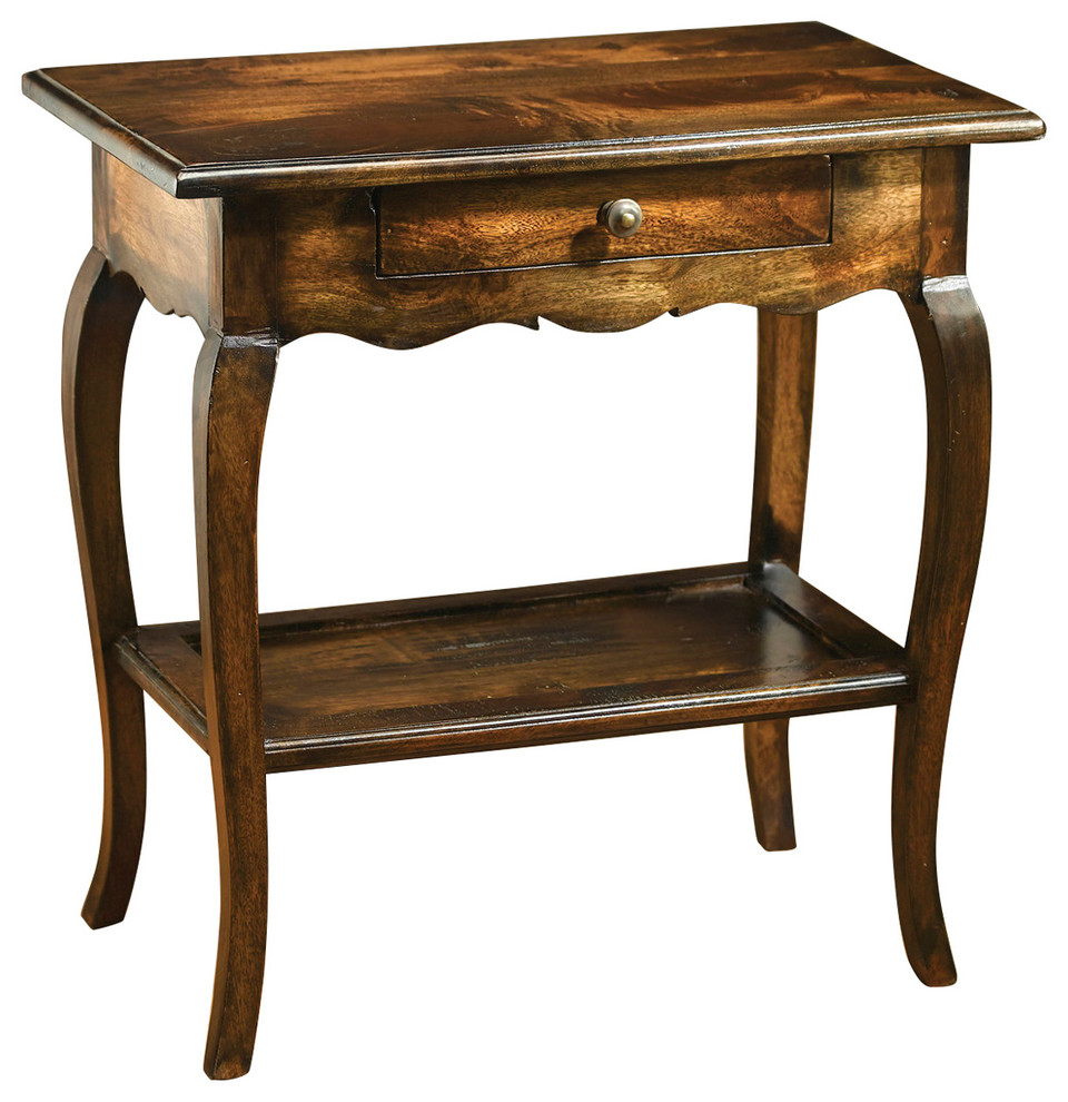 1 Drawer Lamp Table   Traditional   Side Tables And End Tables   by Orchard Creek Designs  Houzz