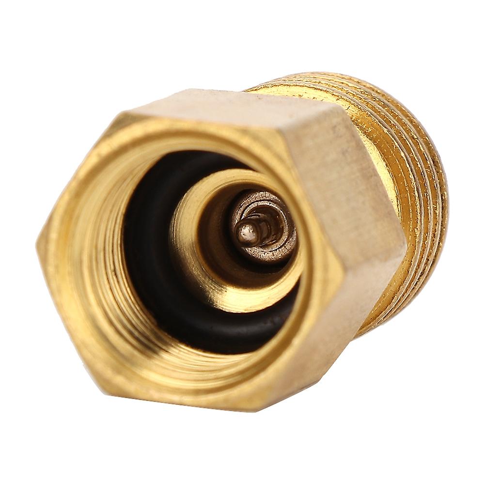 1/4sae Female To 1/2acme Male Adapter Connector For R134a Car Air Conditioner