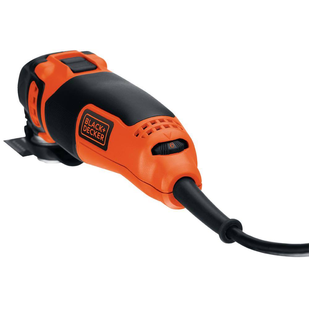 BLACK+DECKER 2.0 Amp Variable Speed Oscillating Multi Tool BD200MTB