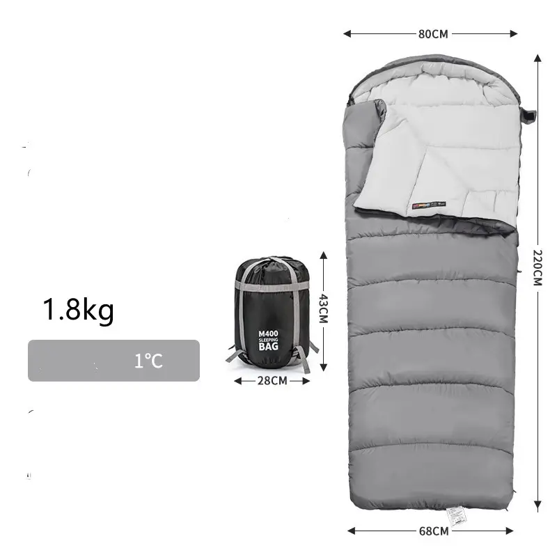 Outdoor Traveling Winter Cold Weather 5 15 Degree Lightweight Waterproof Camping Sleeping Bag