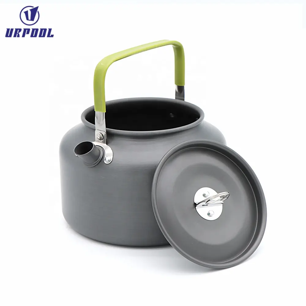 Camping Kettle 1.8L/1.6L Aluminum oy Open Campfire Coffee Tea Pot Fast Heating Outdoor Gear Great for Boiling Water