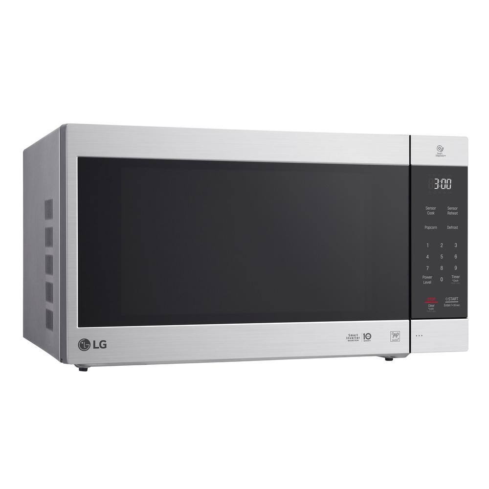 LG Electronics LMC2075ST NeoChef 24 in. Width 2.0 cu.ft. Stainless Steel 1200-Watt Countertop Microwave