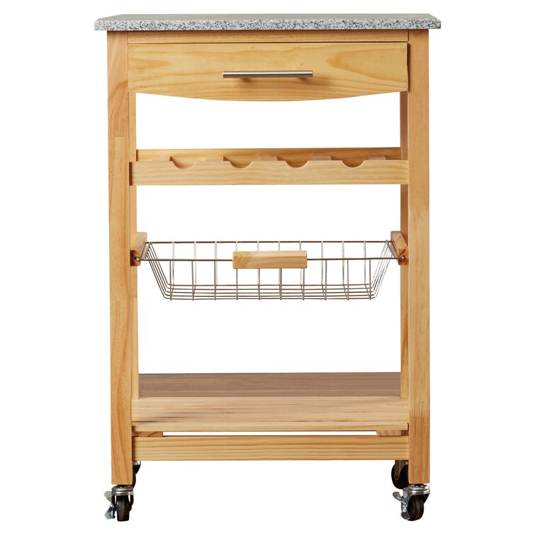 Macy Granite Kitchen Cart