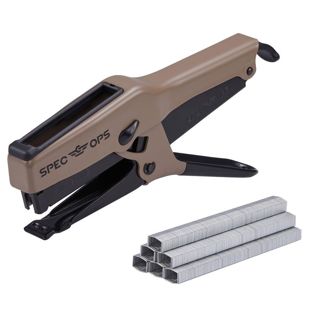 SPEC OPS Heavy-Duty 45 Sheet Plier Stapler All-Metal M8E