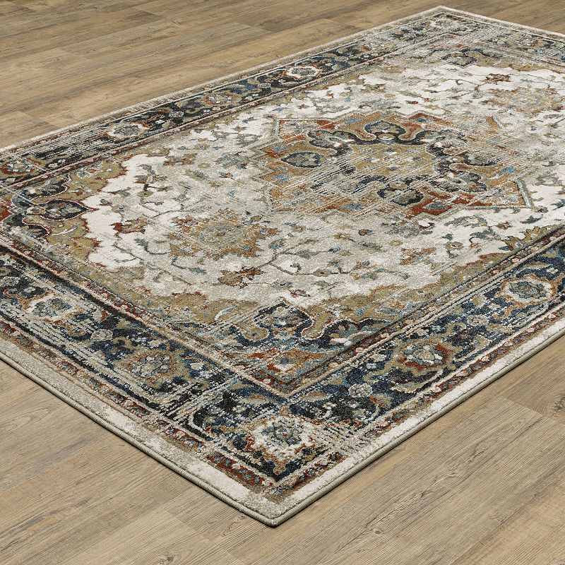 StyleHaven Valor Traditional Medallion Area Rug