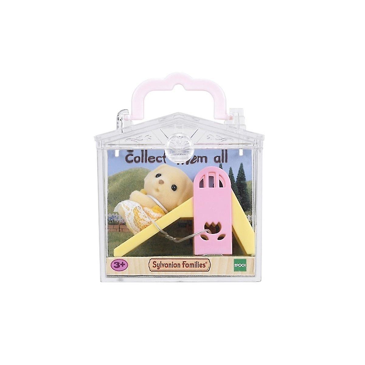 Sylvanian Families Baby Dog And Slide