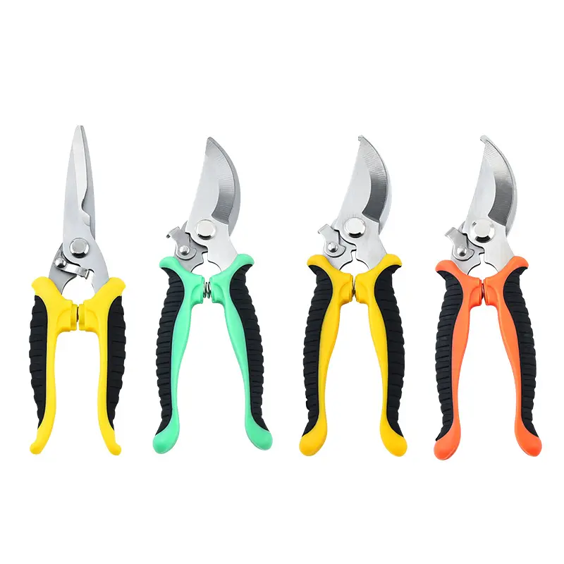 Stainless Steel Plant Garden Shears Cutting Tools Garden Hand Shear Pruner Scissors Pruning Shears