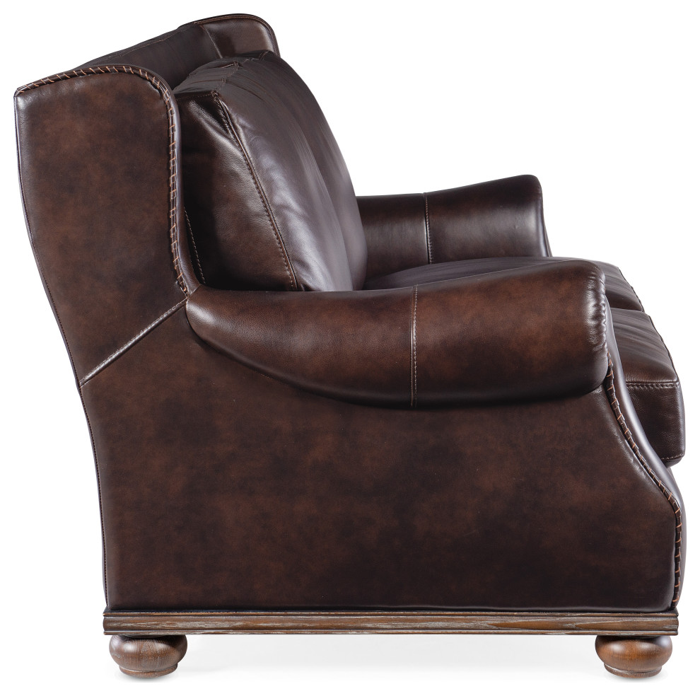 William Stationary Loveseat   Traditional   Loveseats   by Buildcom  Houzz