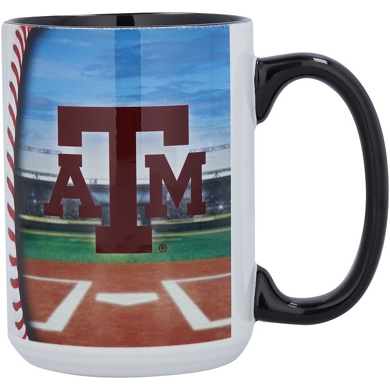 Texas AandM Aggies 15oz. Baseball Mug