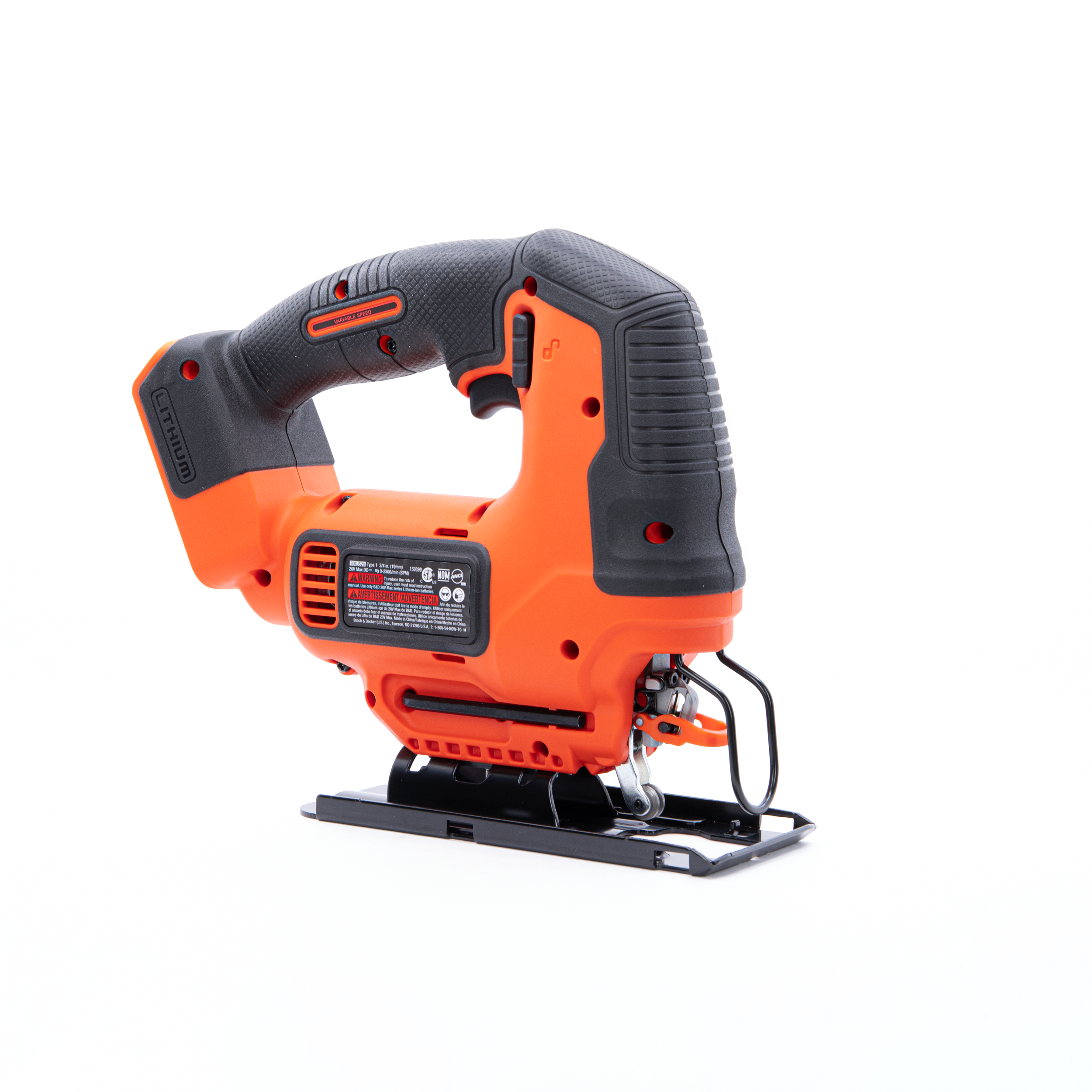 20V MAX* POWERCONNECT™ Cordless Jig Saw (Tool Only)