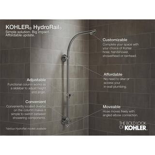 KOHLER HydroRail Shower Column in Oil-Rubbed Bronze K-45906-2BZ