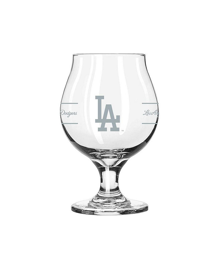 Logo Brands Los Angeles Dodgers 16 Oz Belgium Glass