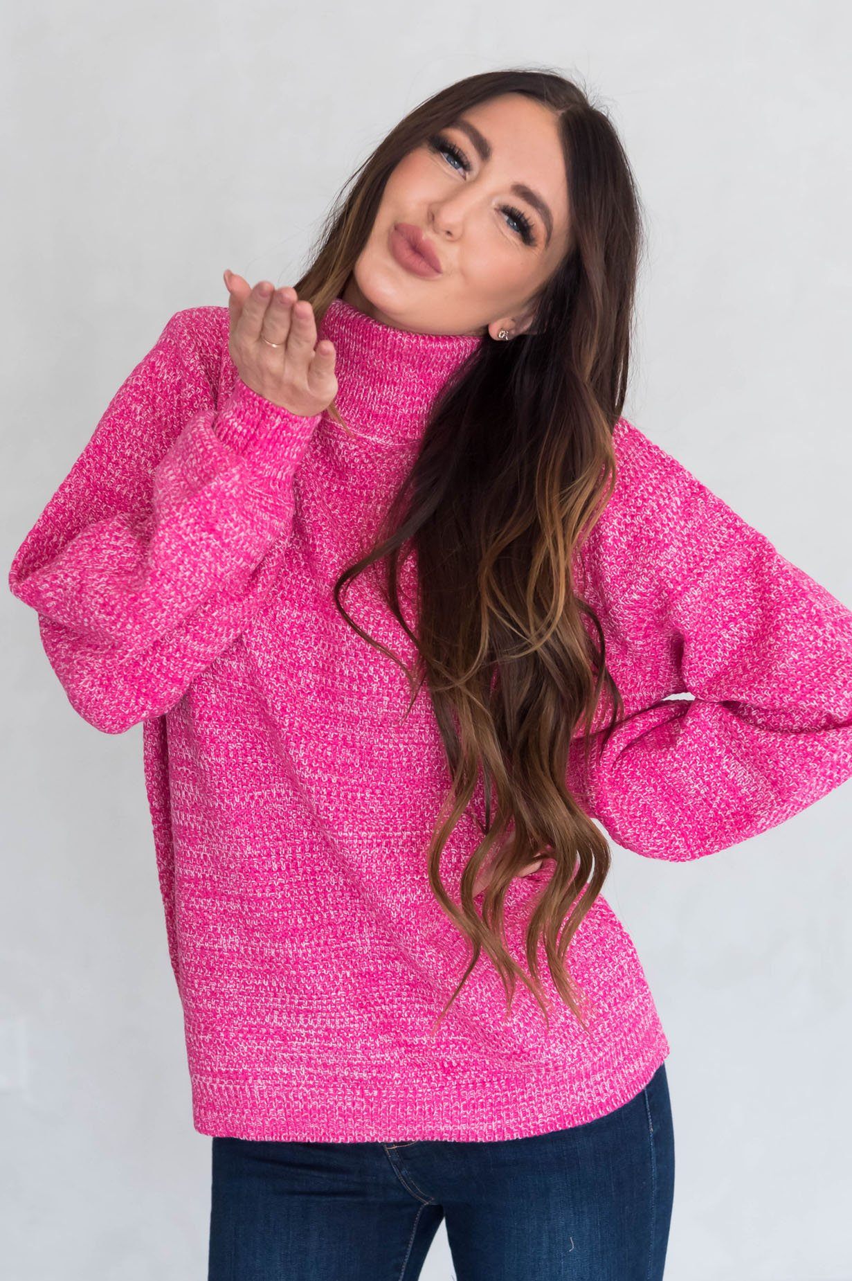 My Sweetheart Modest Turtleneck Sweater