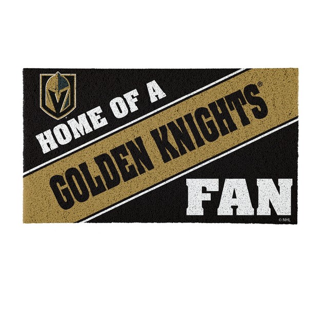 Evergreen Las Vegas Golden Knights Pvc Mat Color