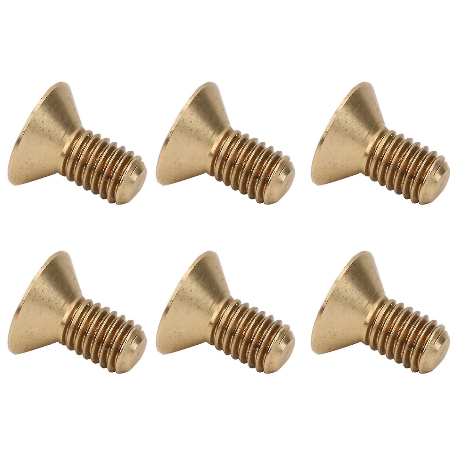 50Pcs Countersunk Hex Socket Screws Pure Copper Flat Head Hardware Accessories M5M5 x 10