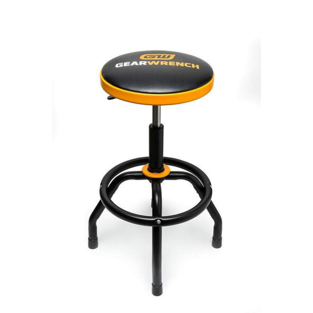 Shop Stool， Adjustable Height 26-1/2 In. to 31 In.