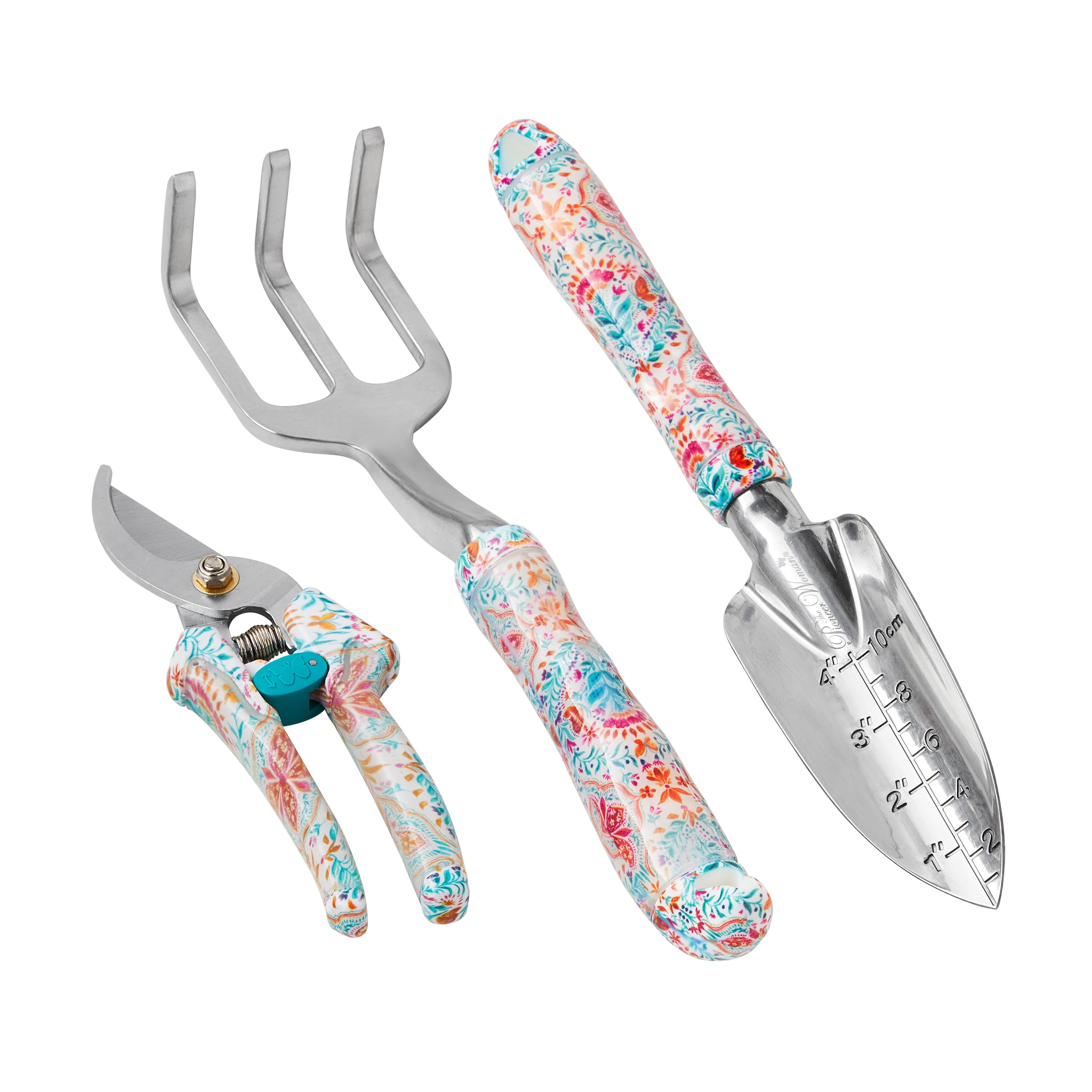 The Pioneer Woman Folk Geo Garden Tool Set (3 Pieces)