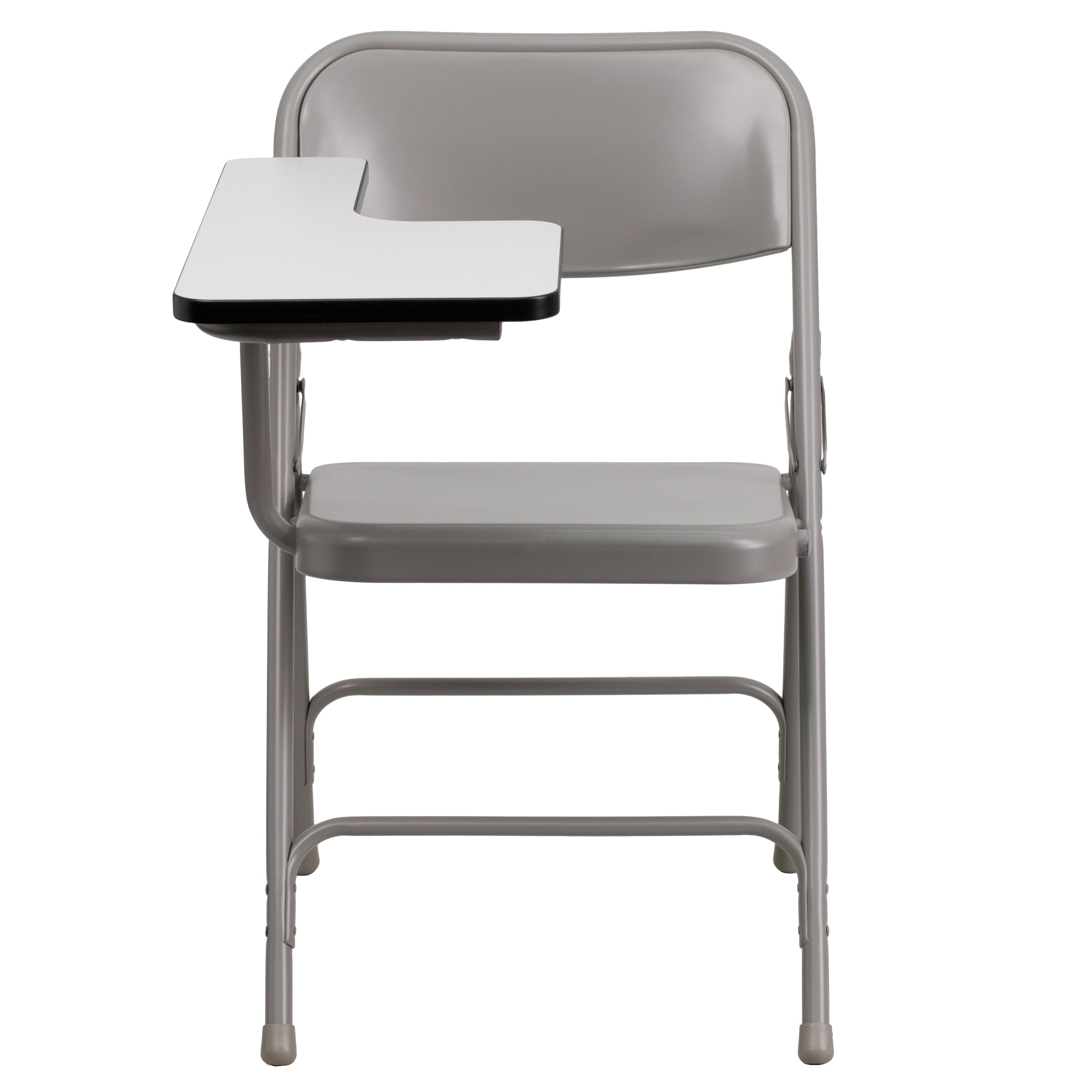 Flash Furniture Premium Steel Folding Chair with Right Handed Tablet Arm