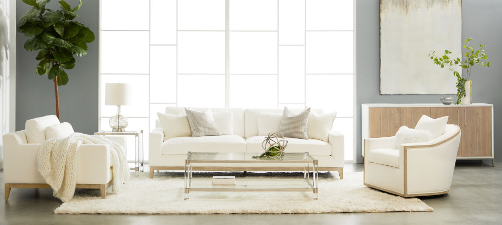 Vienna 96 quotTrack Arm Sofa   Transitional   Sofas   by Essentials for Living  Houzz