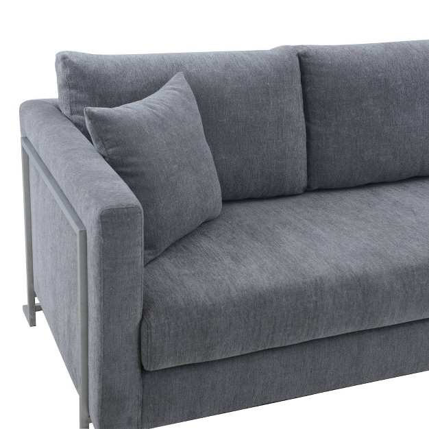 Heritage Fabric Upholstered Sofa Armen Living