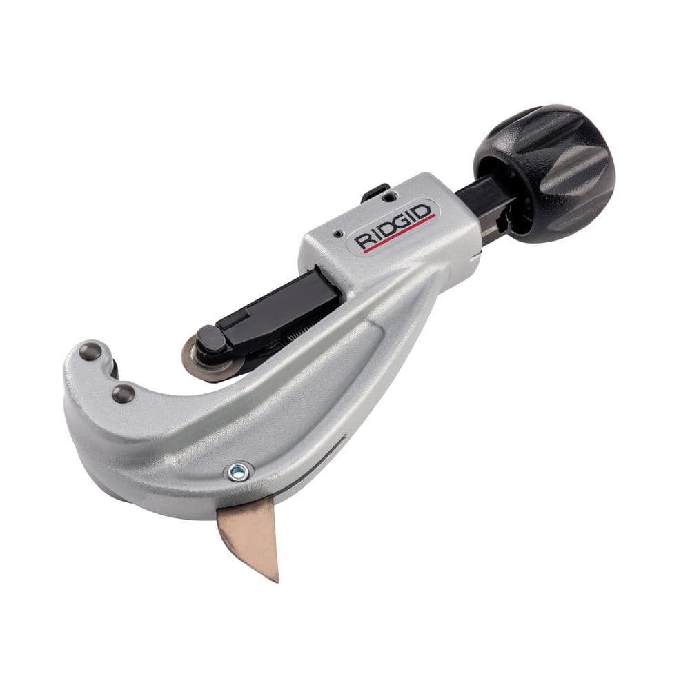 RIDGID 1/4 in. to 1-5/8 in. 151 Quick Acting Copper Pipe & Aluminum Tubing Cutter w/ Easy Change Wheel Pin + Spare Wheel 31632