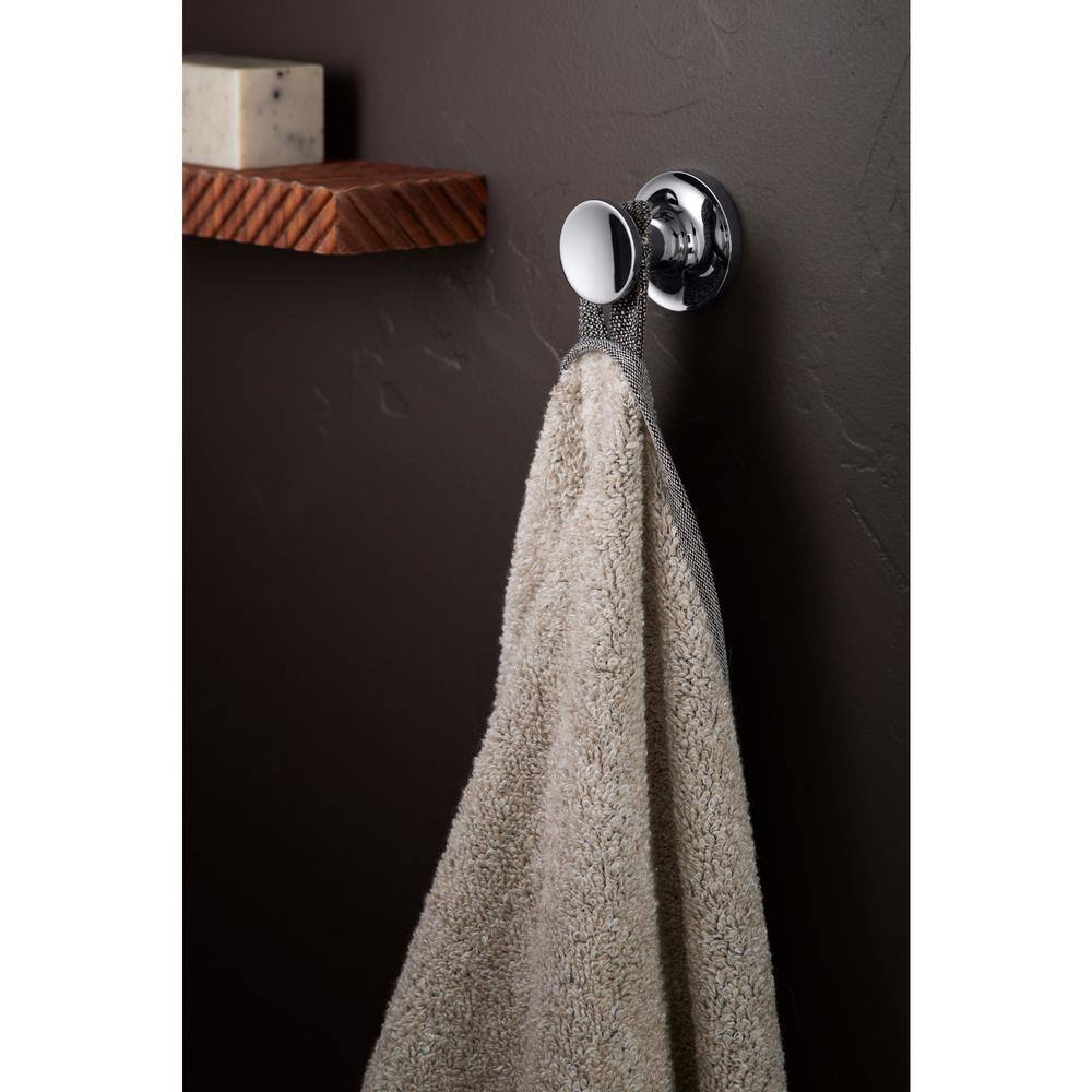 KOHLER Purist Robe Hook in Vibrant Brushed Moderne Brass 14443-2MB