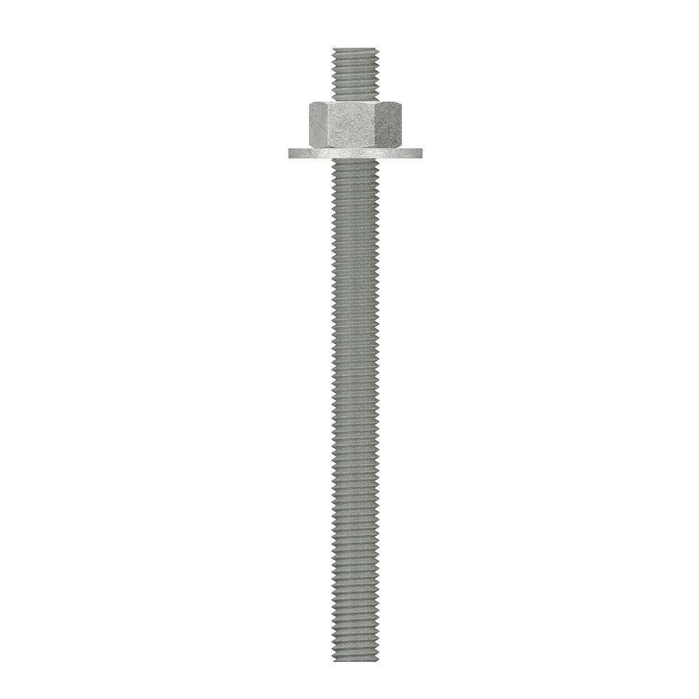 Simpson Strong-Tie 58 in. x 8 in. Hot-Dip Galvanized Retrofit Bolt (2-Pack) RFB#5X8HDGP2