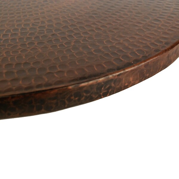 20-in Hammered Copper Lazy Susan in Oil Rubbed Bronze (LS20DB)