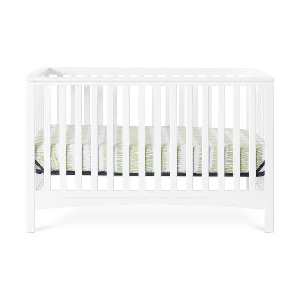 Forever Eclectic London 4-in-1 Convertible Baby Crib, Matte White