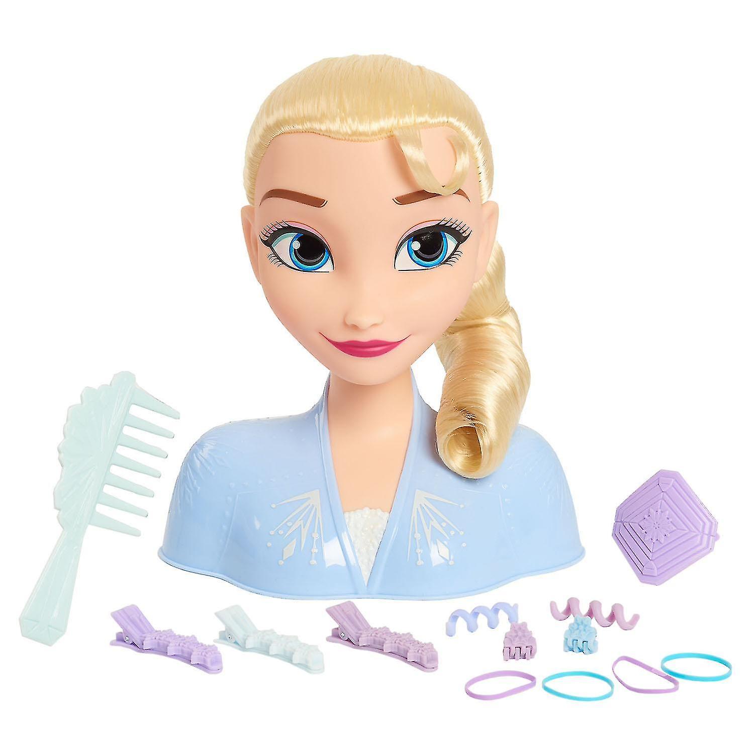 Disney Frozen Frost 2 Elsa Styling Head Doll Docka