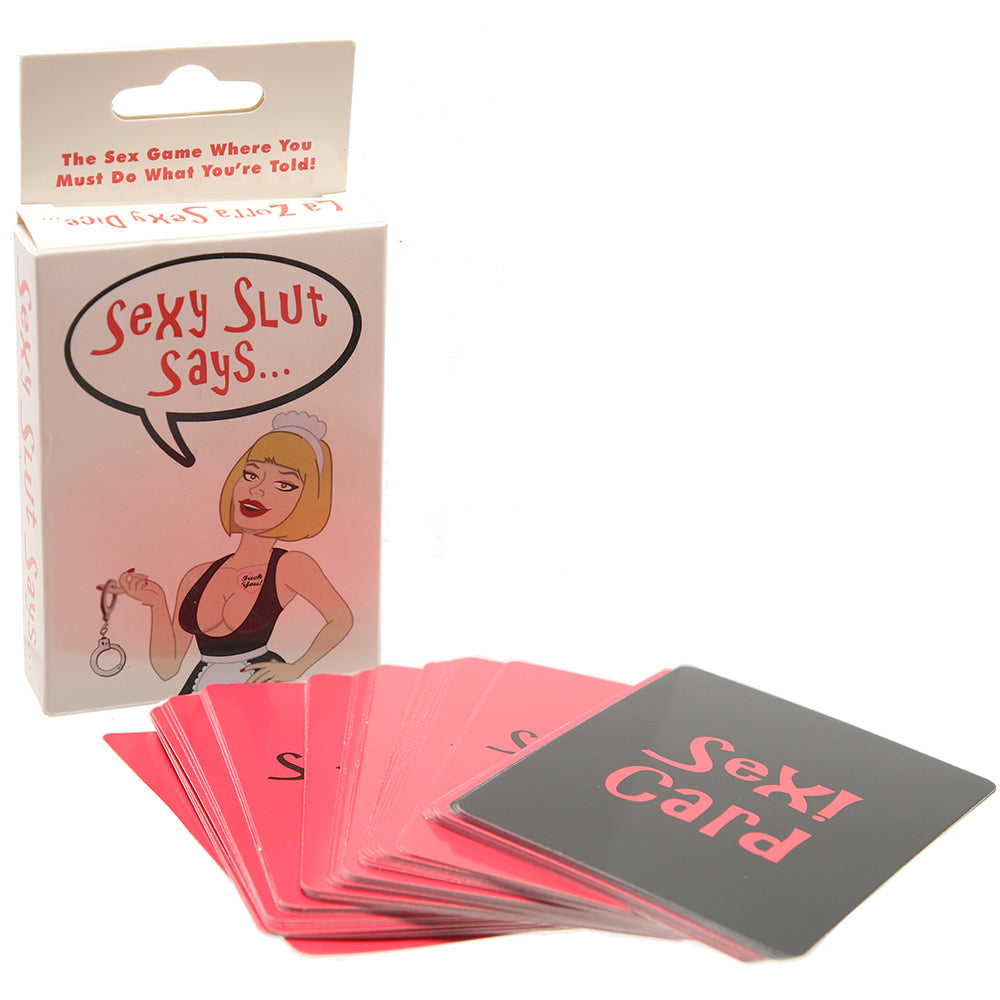 Sexy Slut Says Card Game