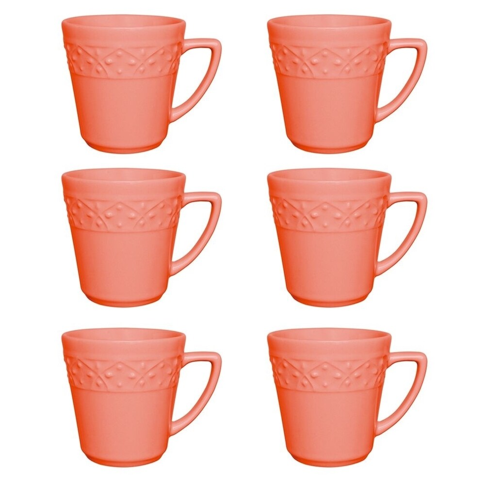 Manhattan Comfort Mendi 6 Mugs (12.17 oz.)