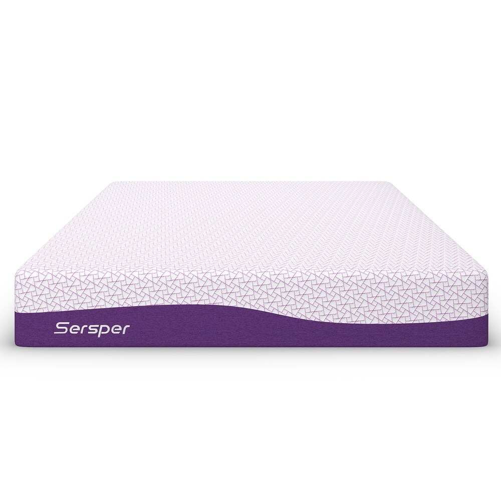 Sersper 10 inch Gel Infused Memory Foam Mattress