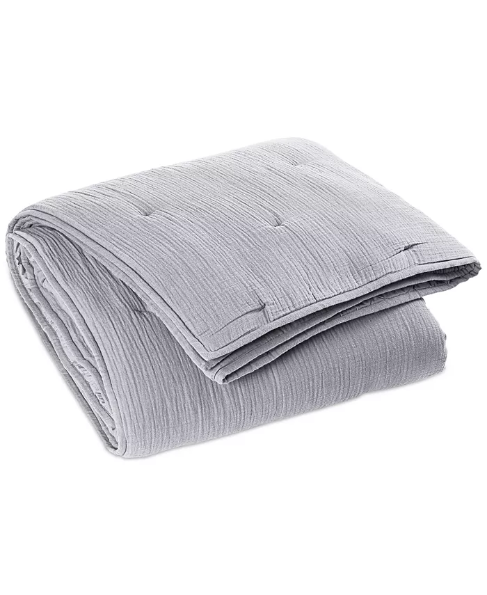 Oake Textured Gauze Quilt， Twin，