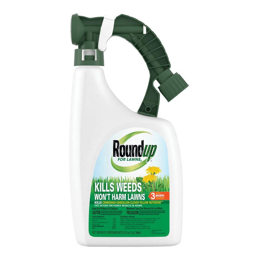 Roundup 32 oz. For Lawns 3 Ready-To-Spray (Northern) 502041005