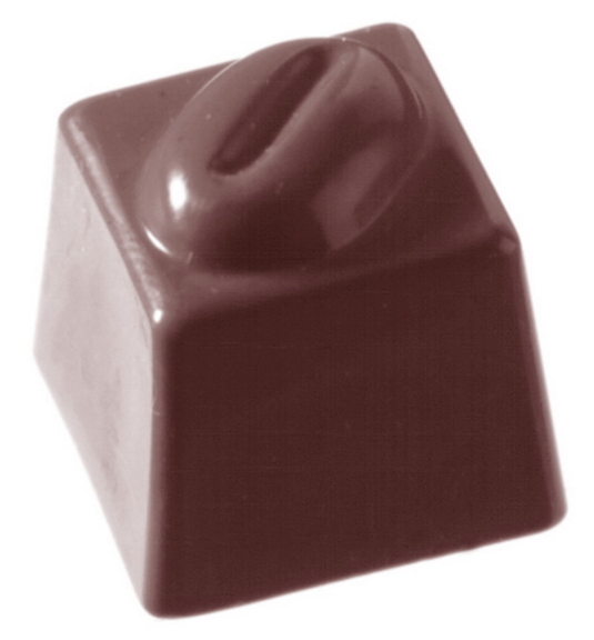 Chocolate World CW1019 Chocolate mould cube coffee...