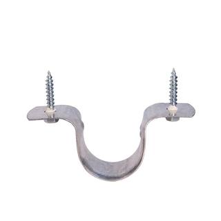 The Plumber's Choice 34 in. CPVC 2-Hole Pipe Strap in Galvanized Steel 34CPSTG