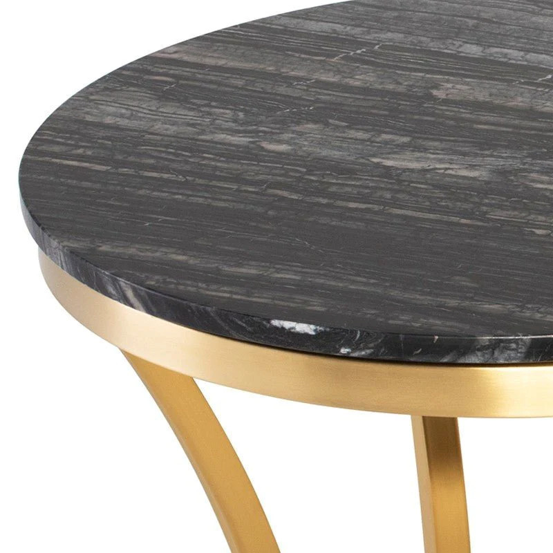 Talia Black Side Table   Contemporary   Side Tables And End Tables   by Virgil Stanis Design  Houzz