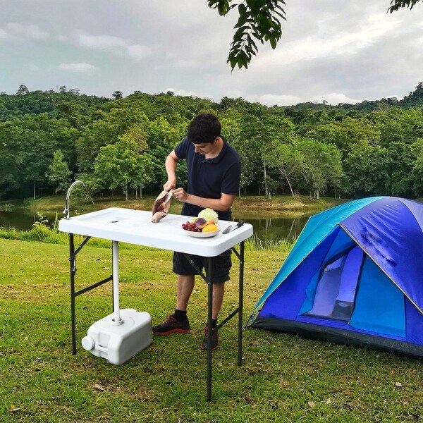 Folding Portable Fish Hunting Cleaning Cutting Table