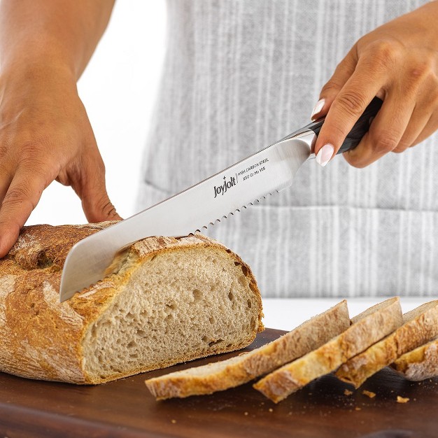 Joyjolt 8 Bread Knife High Carbon X50 German Steel Kitchen Knife