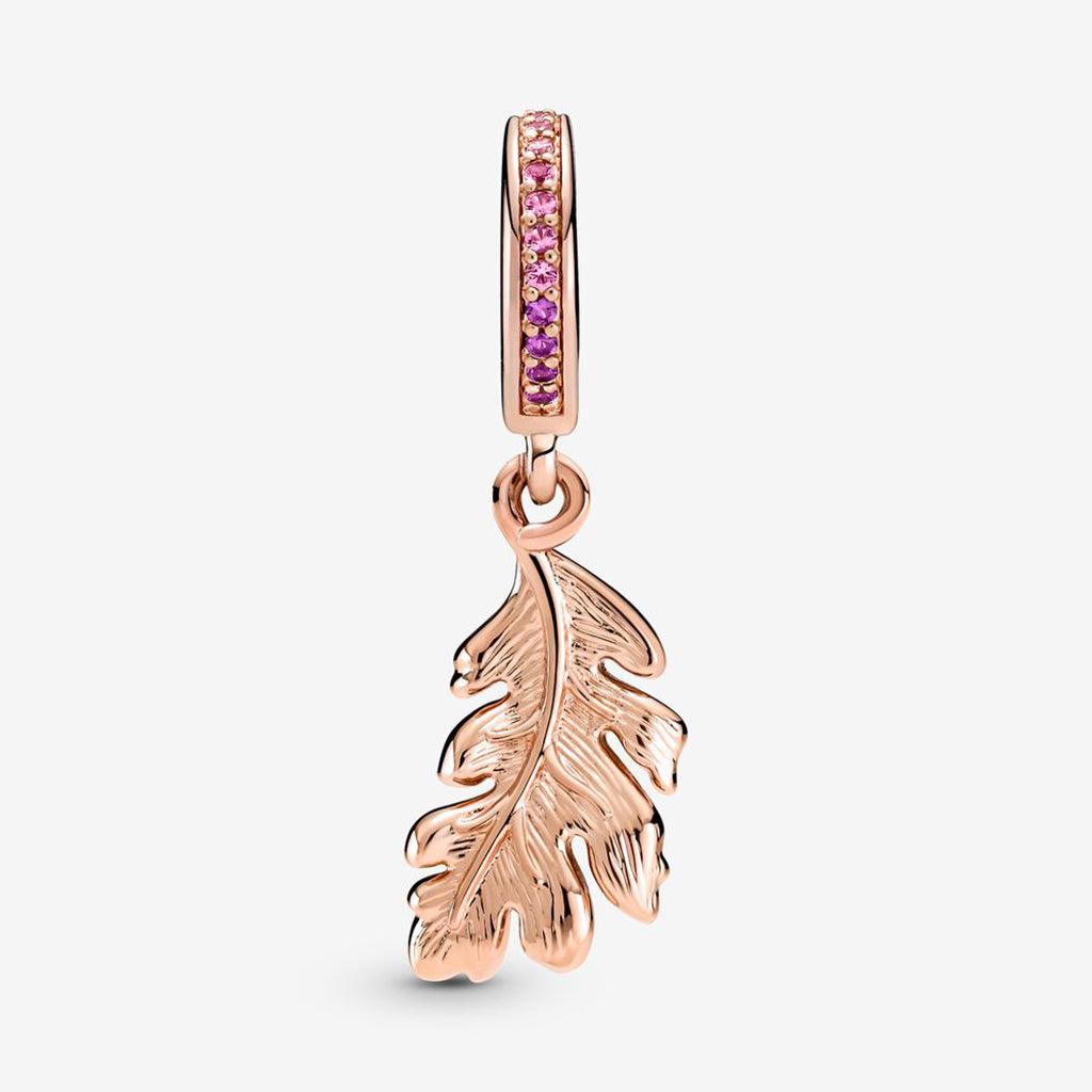 PANDORA  Oak Leaf Dangle Charm