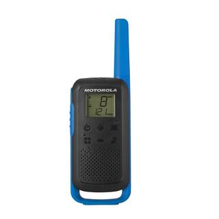 MOTOROLA SOLUTIONS Talkabout T270 Rechargeable 2-Way Radio in Black with Blue (2-Pack) T270