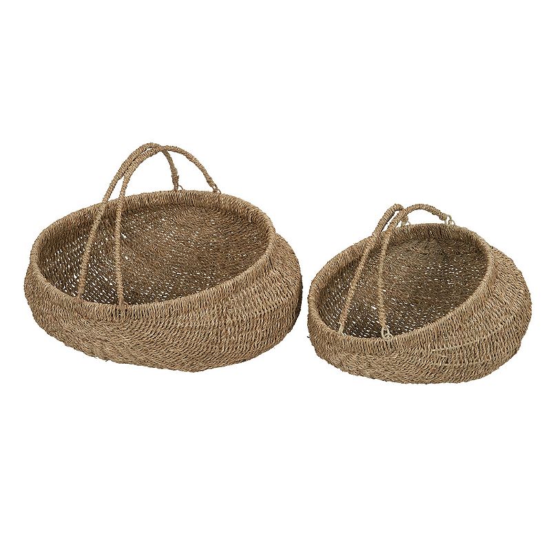 Household Essentials 2-pack Seagrass Basket Set