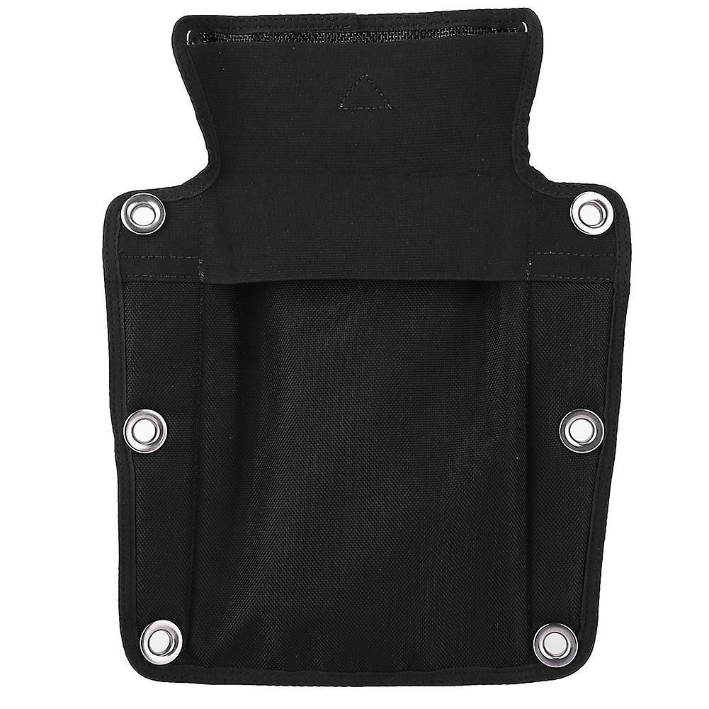 Black Nylon Heavy Duty Technical Scuba Diving Diver Harness Backplate Back Plate Padrd-808