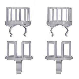 White Plastic Deck Rail 5 Piece Pack 4BH1TB0012