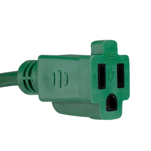 Northlight 40 x27 Green 3 prong Outdoor Extension Power Cord