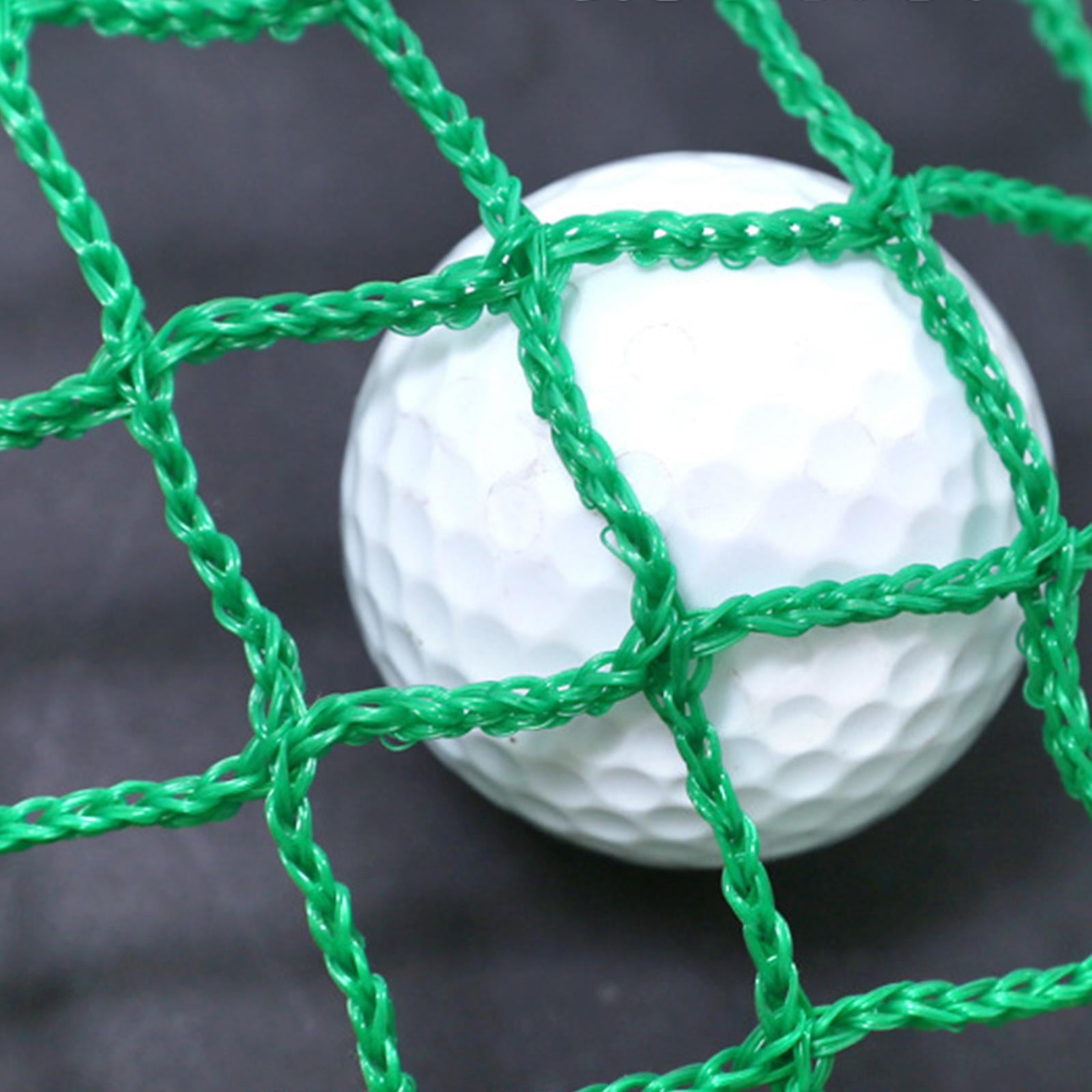 Golf Practice Barrier Border Net Golf Ball Hitting Netting for Backyard， Green ，