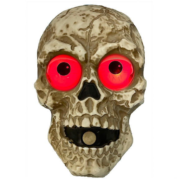 Morris Costumes MP13 9 Skull Door Bell