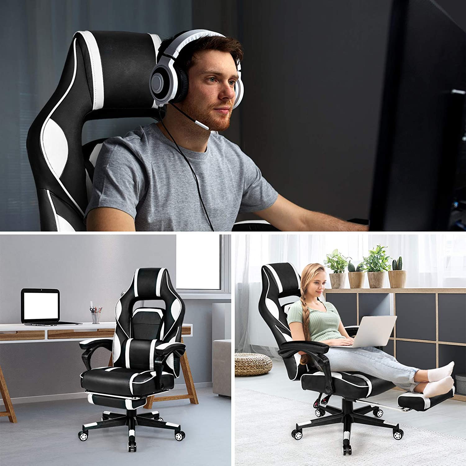 Ergonomic Gaming Chair, Executive Computer Office Chair