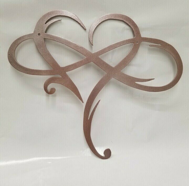 🔥SUMMER HOT SALE - 49% OFF🔥Infinity heart - Steel wall decor Metal Wall art-Buy 2 free shipping🔥